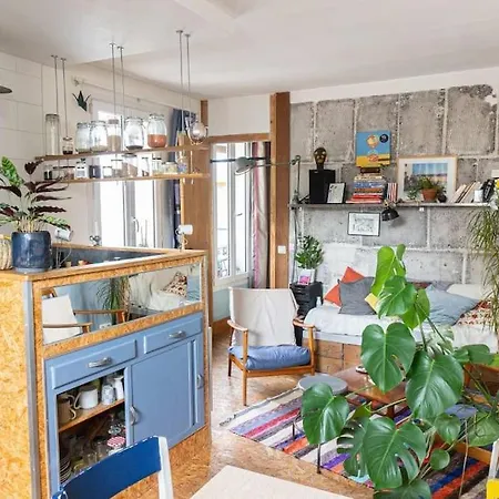 Tranquil Retreat In 19th Arrondissement Apartamento *